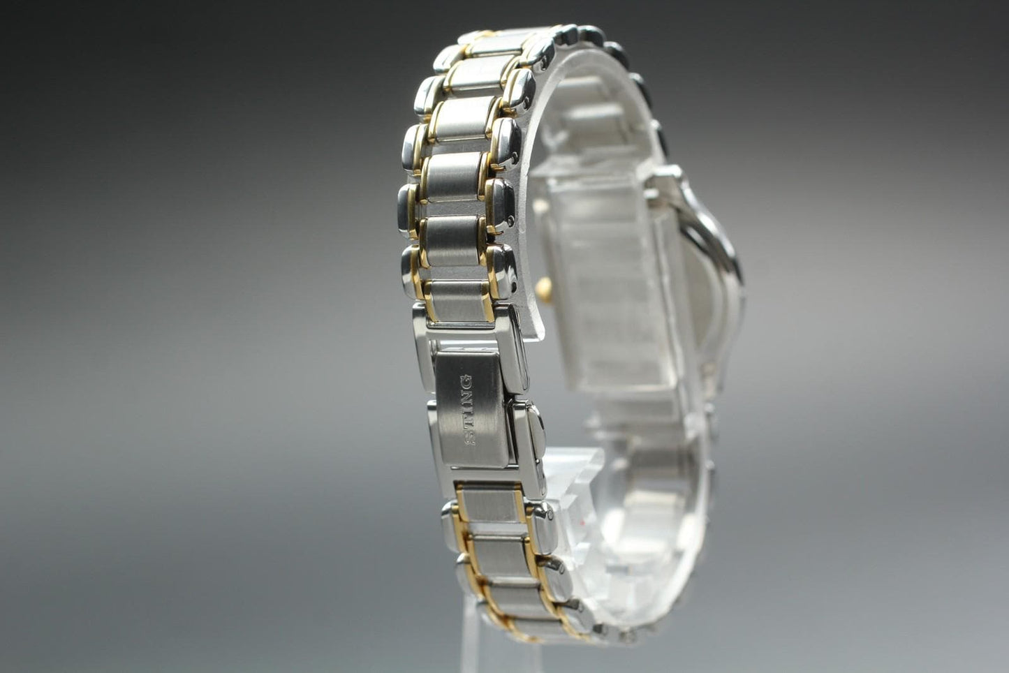 Nos w/ Tag* Casio Sting STN-614 Gold Dial Quartz 24mm Ladies Watch From JAPAN