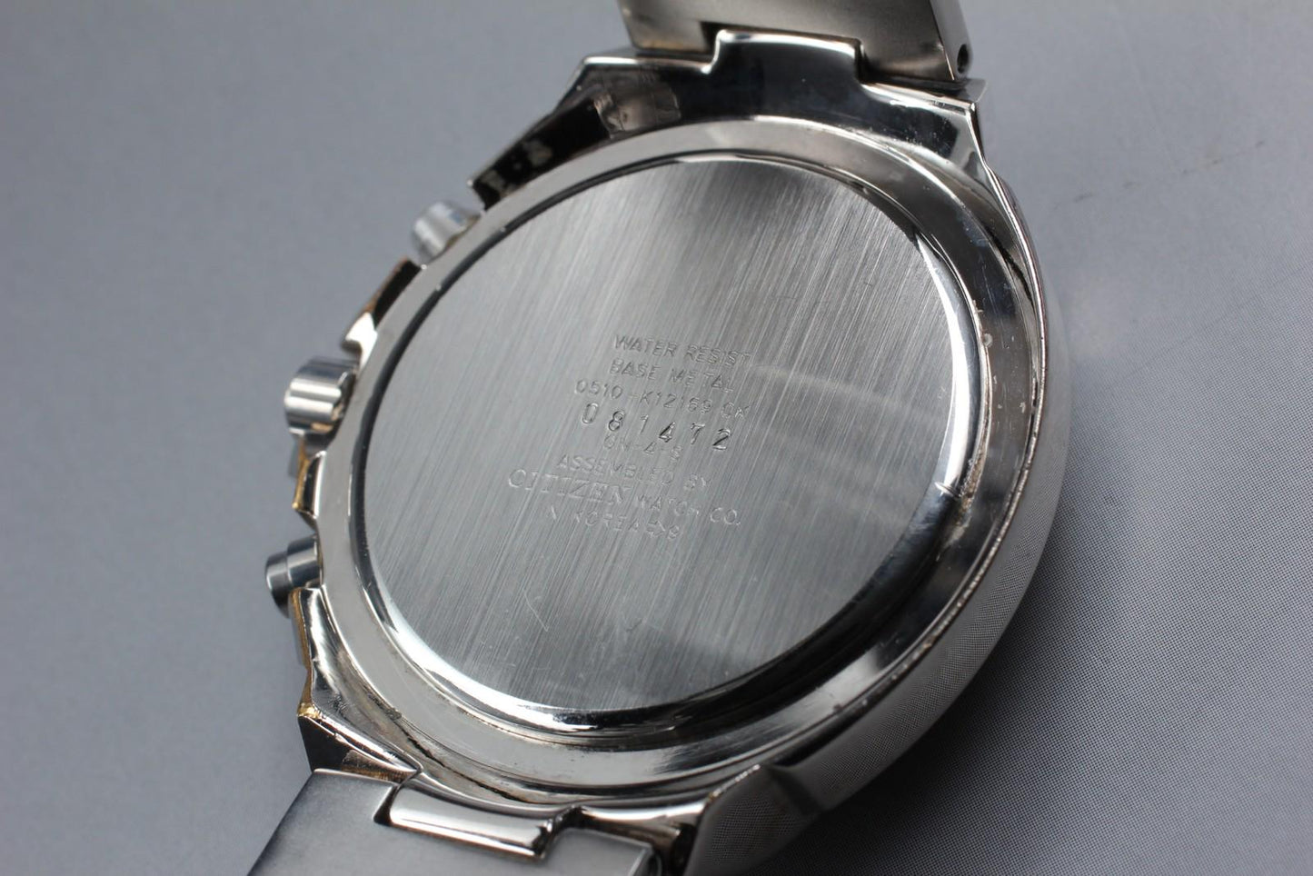 Vintage 2000 [Exc+5] Citizen Oxy 0510-K12169 Chronograph 100m Quartz Men's Watch