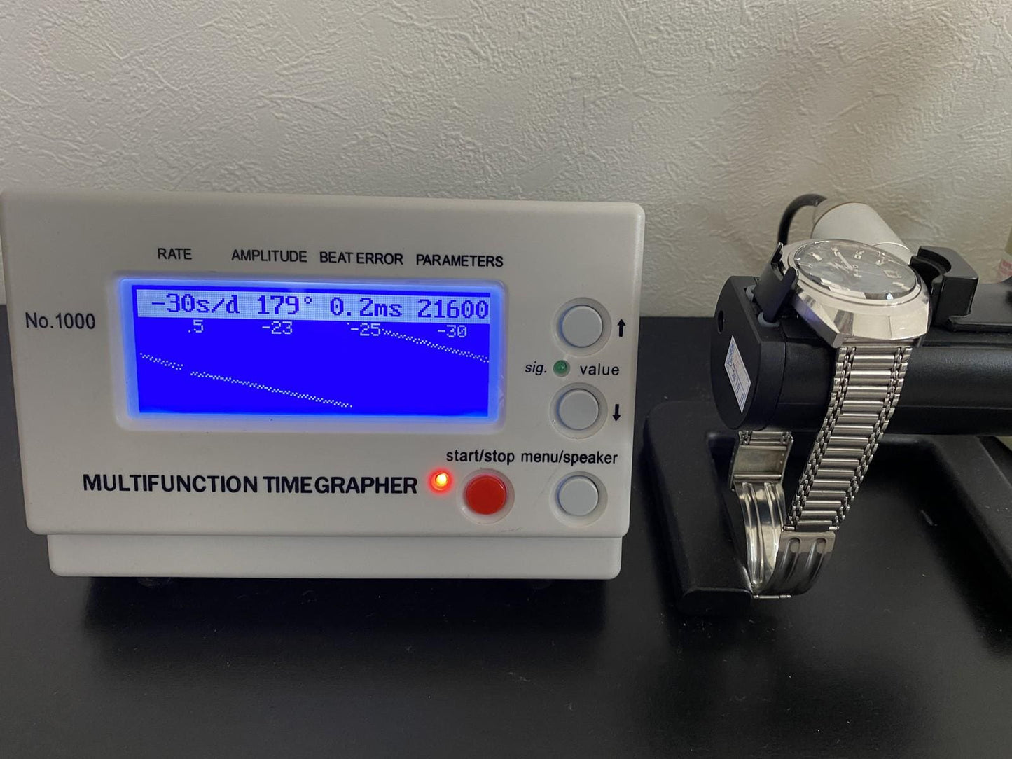 1970's Near MINT RADO Manchester Cal. 2793 Date Blue 25J Auto 35mm Men's Watch