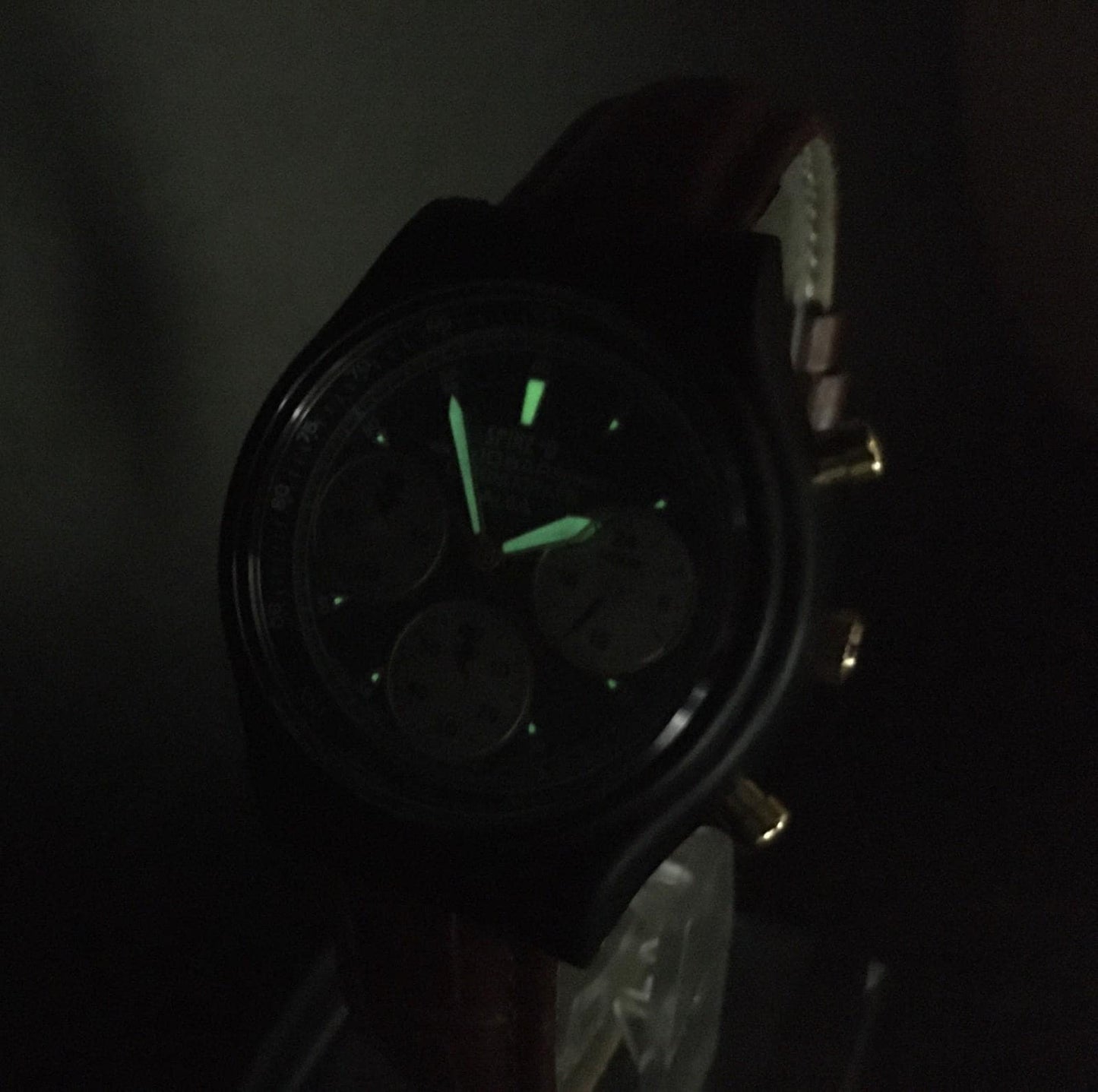 MINT w/ Tag SEIKO Alba Spire-G V654-6030 Chronograph Quartz 37mm Men's Watch\