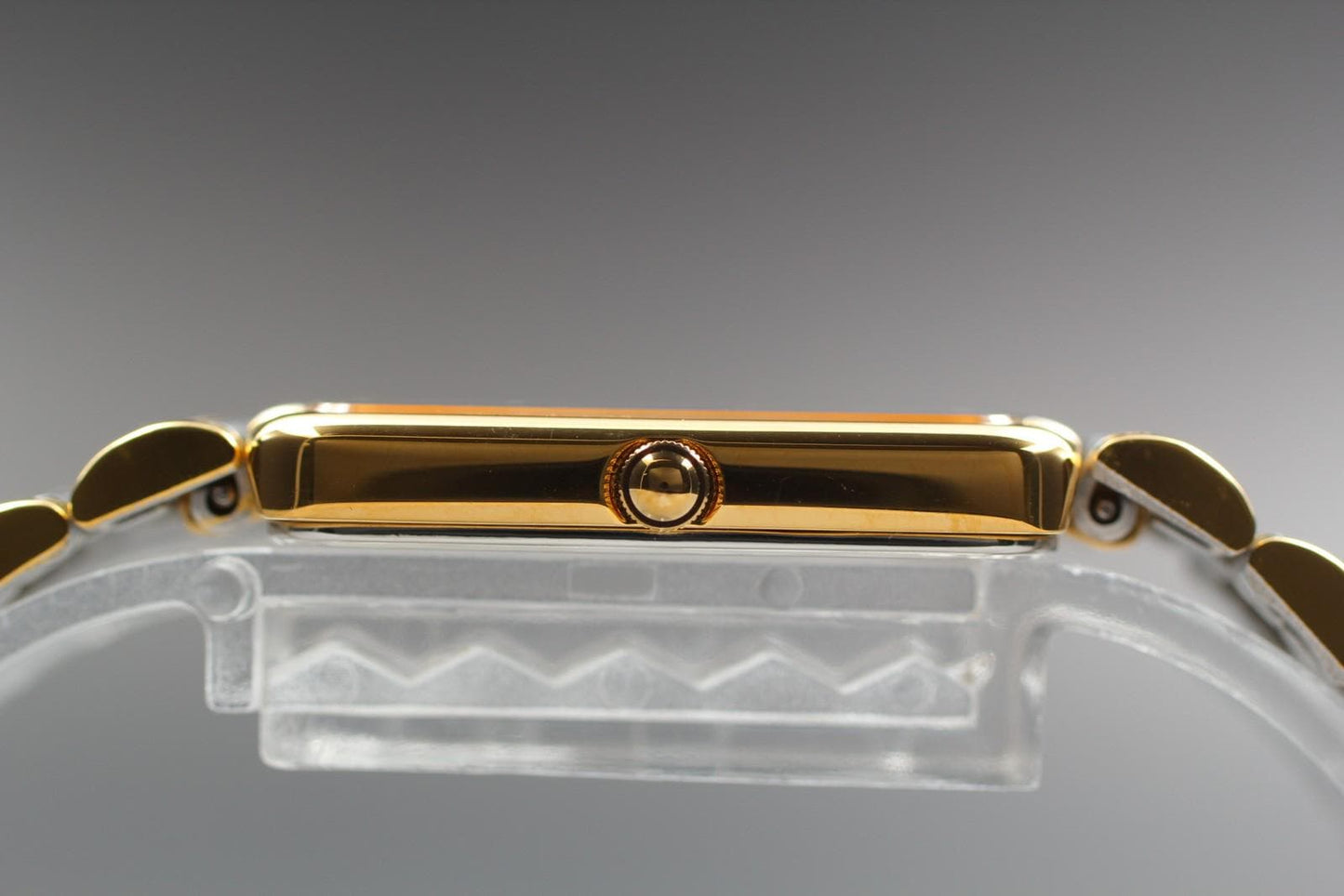 Vtg 1986 [N MINT] Seiko Arc 1220-5310 Gold Silver Quartz 22mm Unisex Watch JAPAN