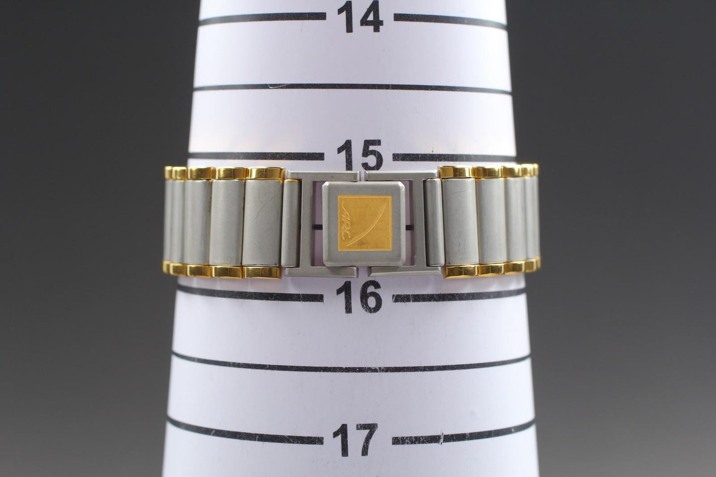 Vtg 1986 [N MINT] Seiko Arc 1220-5310 Gold Silver Quartz 22mm Unisex Watch JAPAN