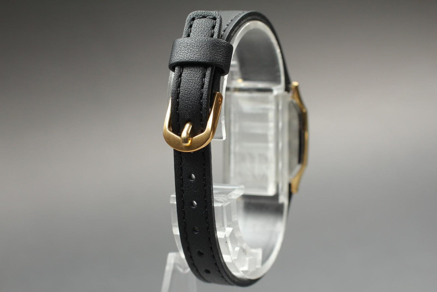 1987 Excellent+5 SEIKO Exceline 7321-5770 Gold Octagon Quartz 21mm Ladies Watch