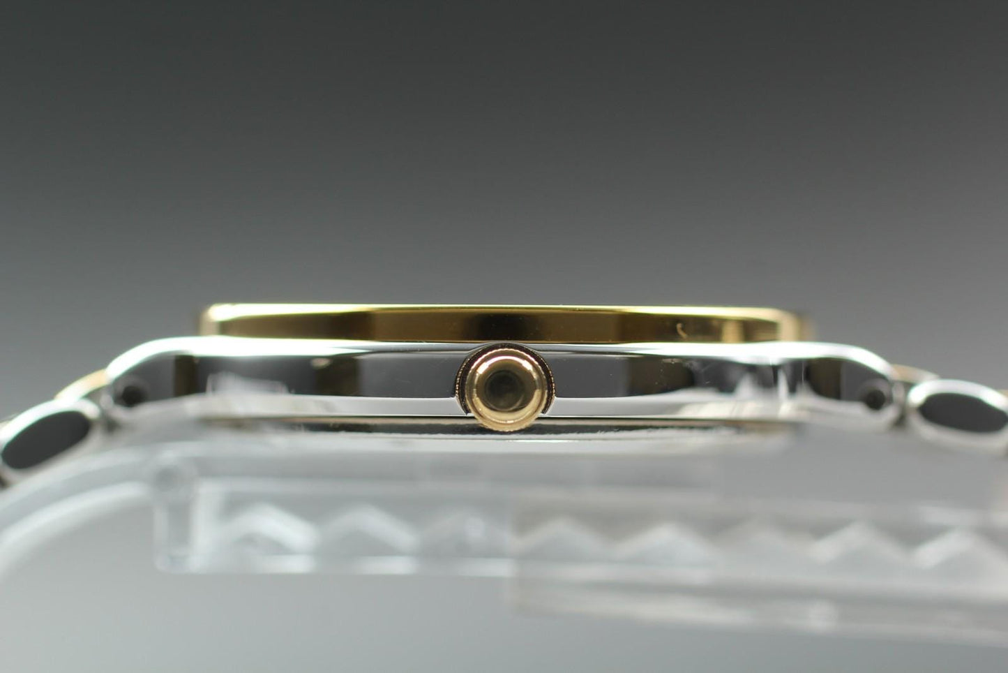 Nos [N MINT / Tag] ORIENT You C752H5-00 Gold Two-tone Qz 32mm Men's Watch 20.5cm