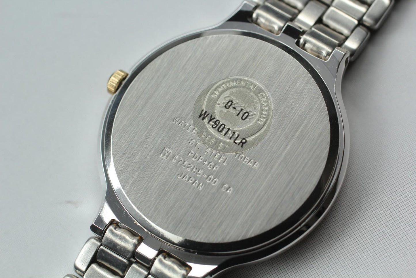 Nos [N MINT / Tag] ORIENT You C752H5-00 Gold Two-tone Qz 32mm Men's Watch 20.5cm