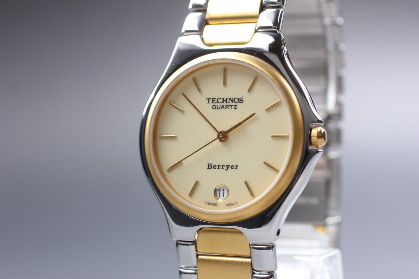 Near MINT w/ Box Paper Technos Berryear Two-tone Pair Watch 160030.31 260030.54