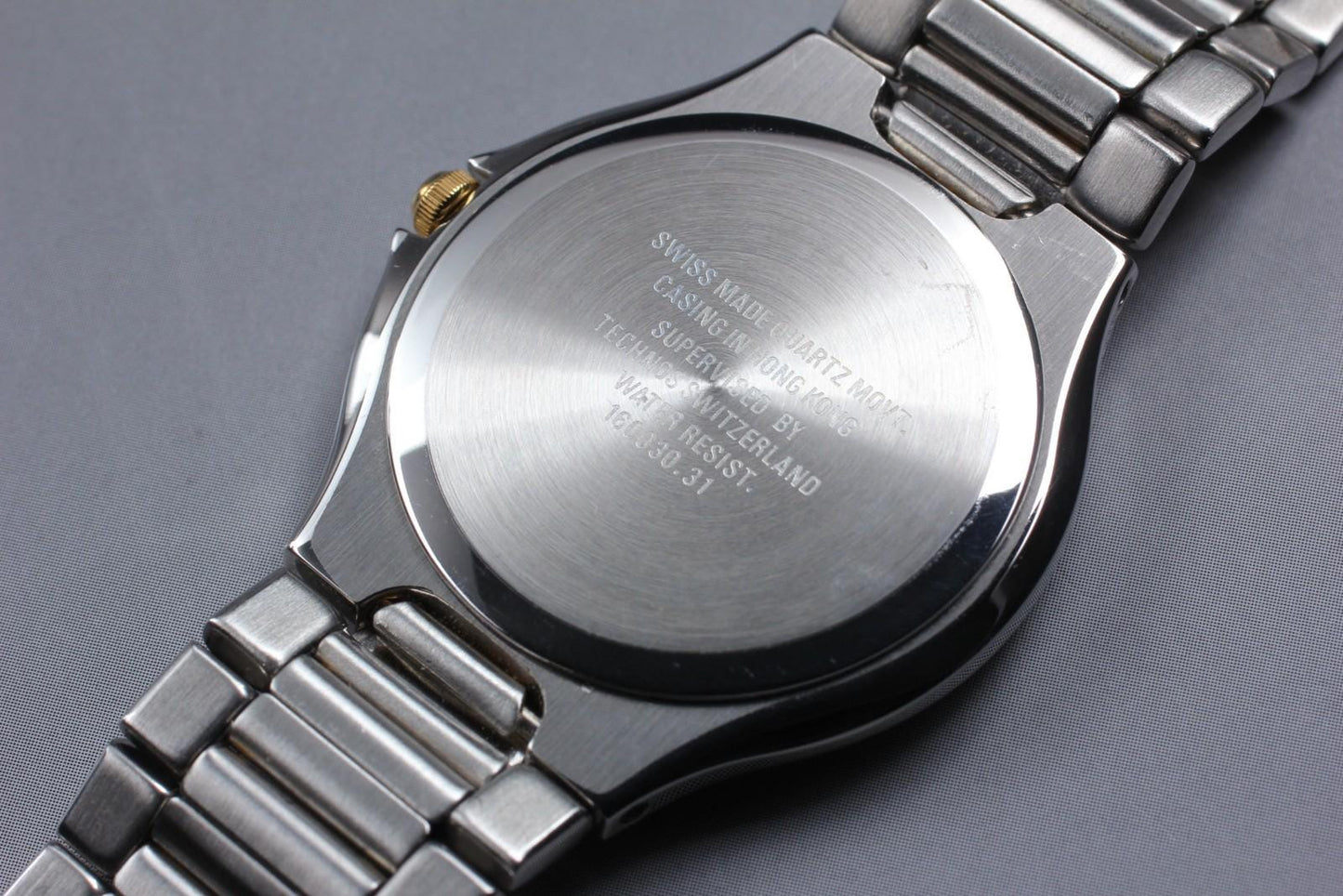 Near MINT w/ Box Paper Technos Berryear Two-tone Pair Watch 160030.31 260030.54