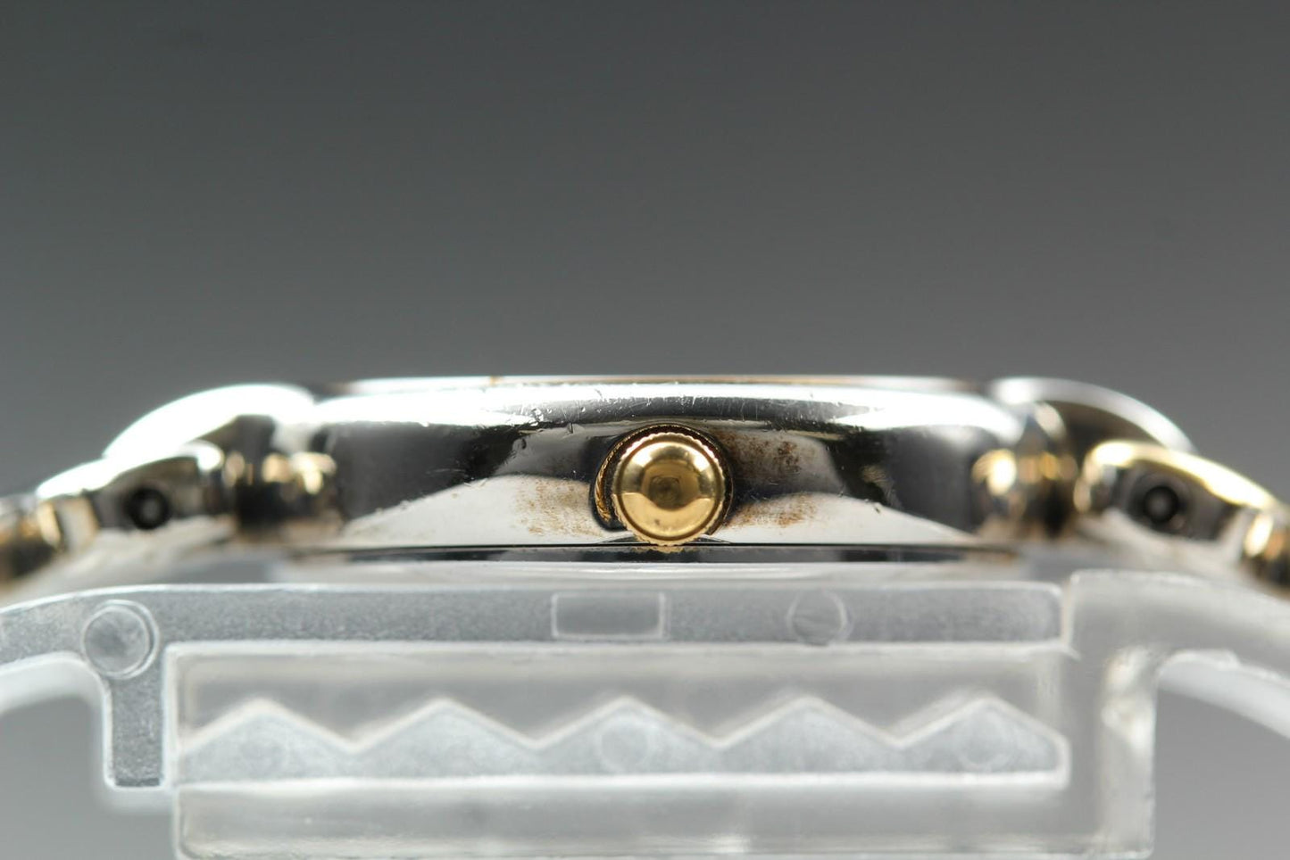 Vintage 1991 [Exc+5] Seiko Lucent 4N21-5170 Two-tone Bangle Quartz Ladies Watch