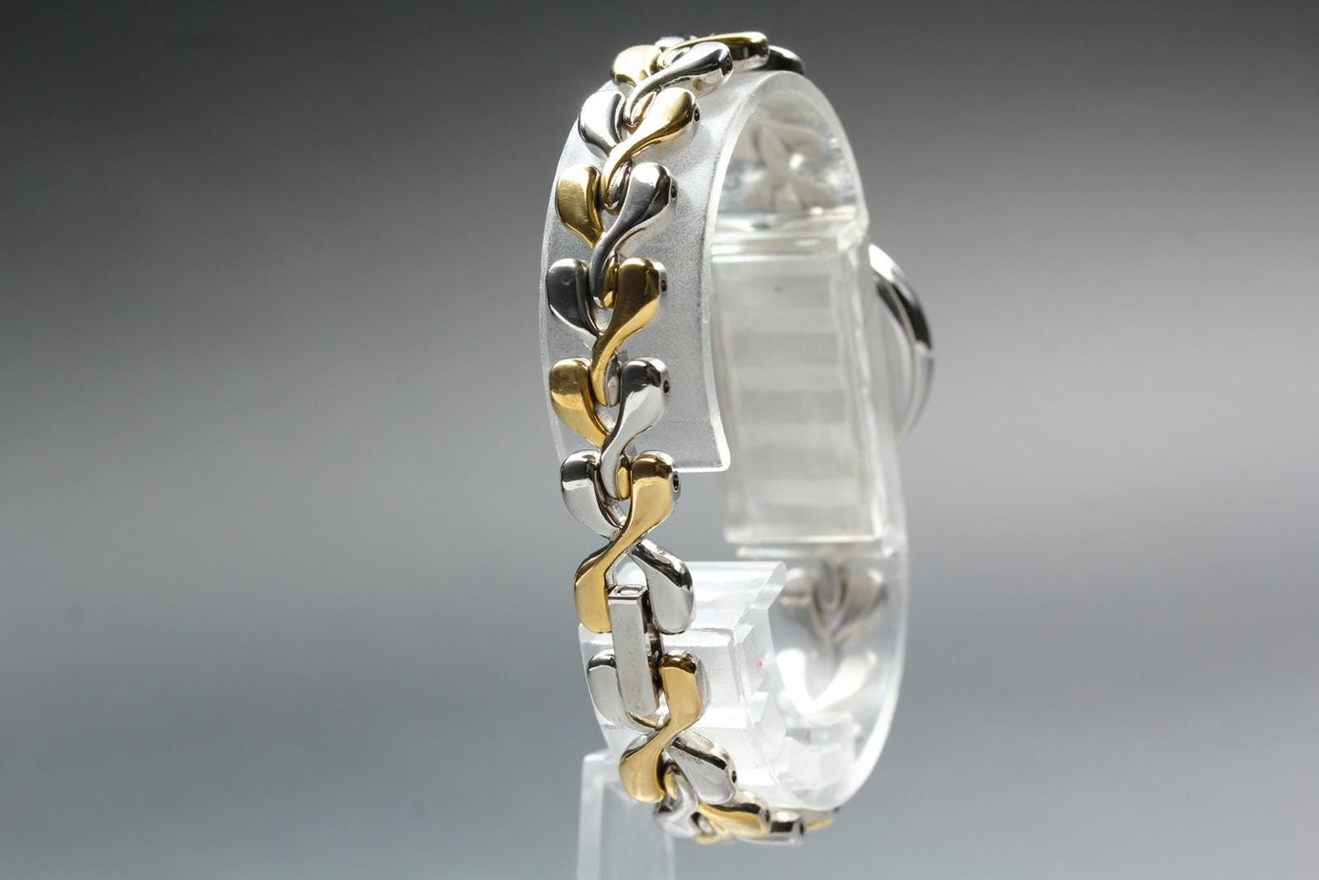 Vintage 1991 [Exc+5] Seiko Lucent 4N21-5170 Two-tone Bangle Quartz Ladies Watch