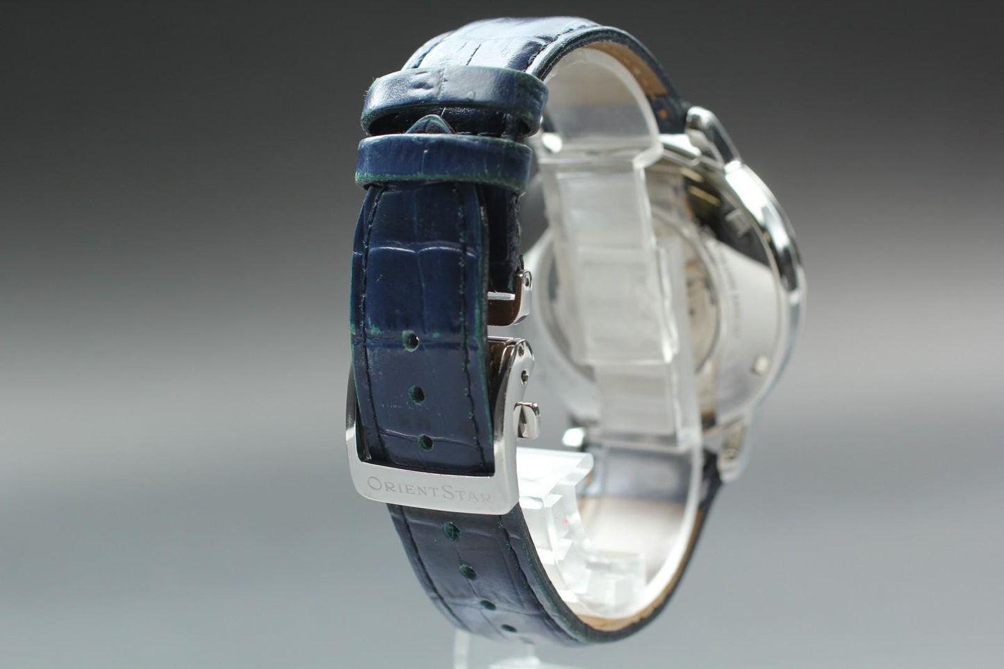 Rare [N MINT] Orient Star RK-AM0006L F7X6-UAB0 Blue Moon Phase Auto Men's Watch