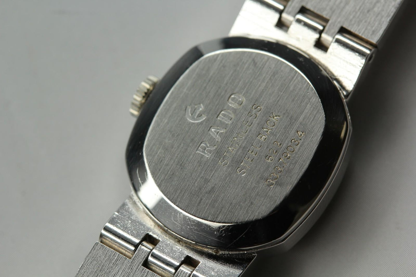 Rare 1970s [Exc+5] RADO 333.7903.4 Silver Bracelet Manual 20mm Ladies Watch