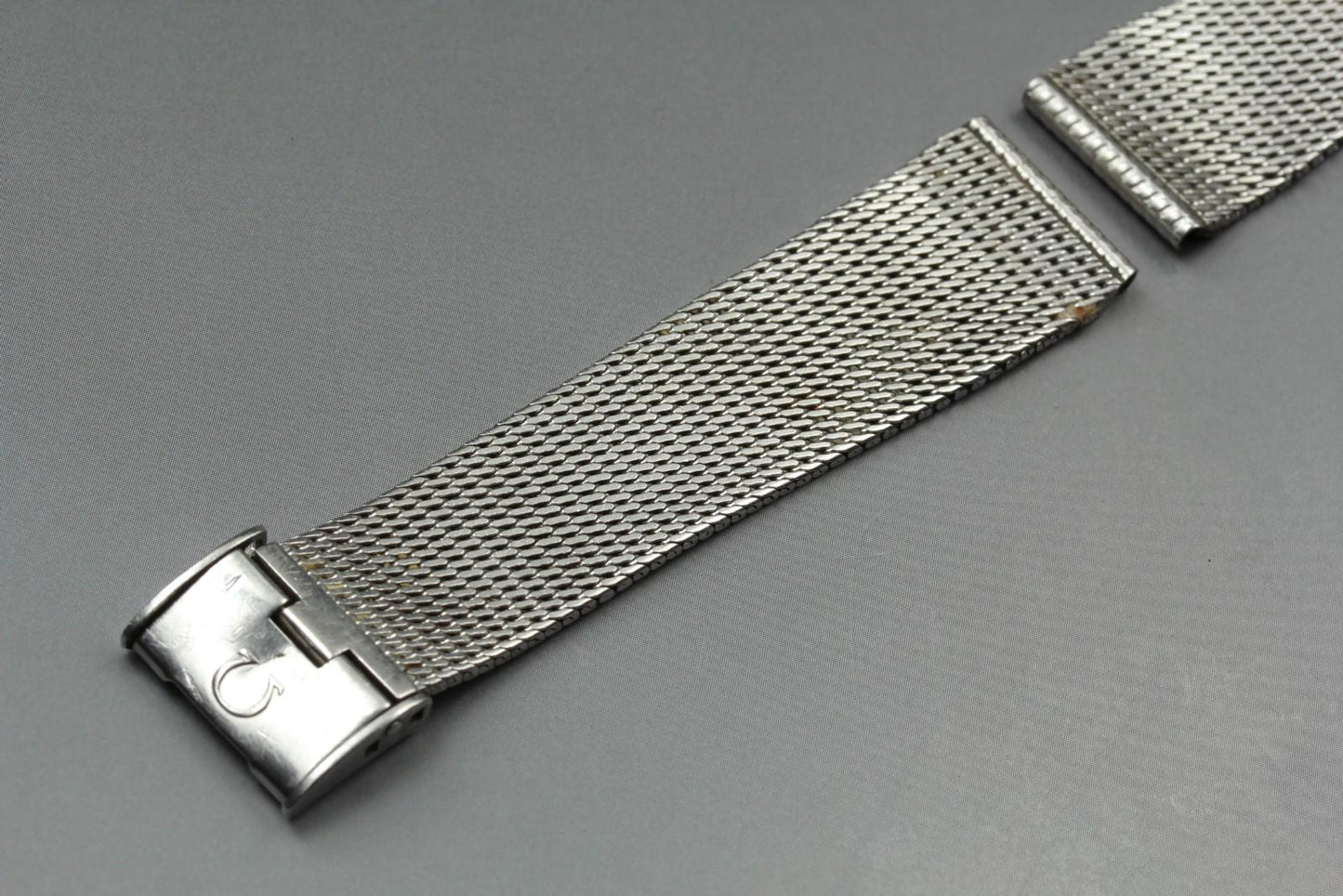 Exc+5 Vintage Omega 2039 Milanese 18mm Mesh Stainless Steel Watch Bracelet Band