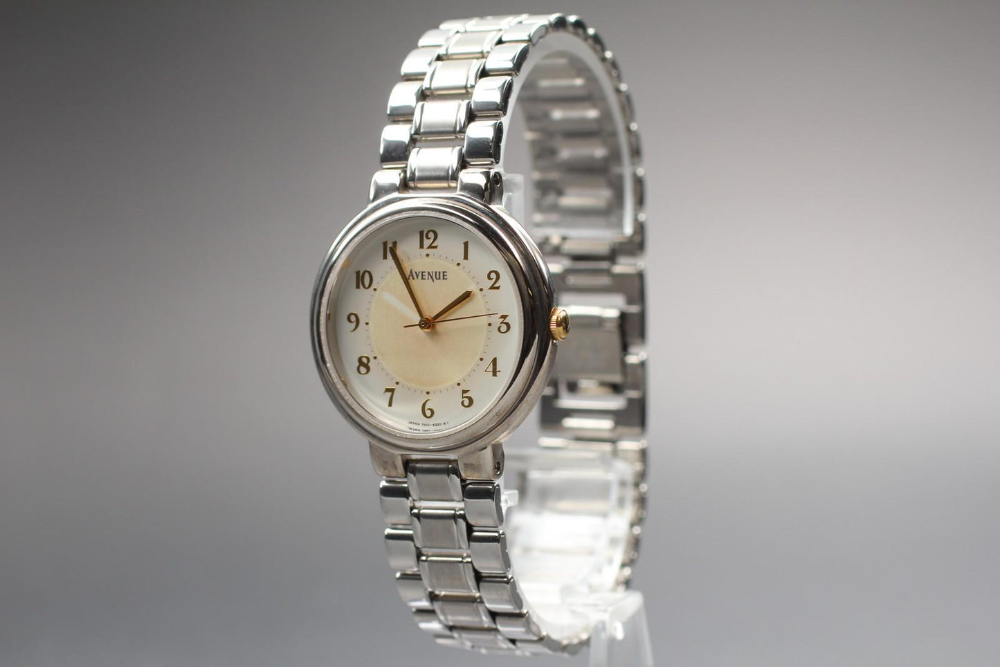Near MINT w/ Tag Seiko Avenne 7N01-6270 Two-tone Quartz 31mm Men's Watch JAPAN