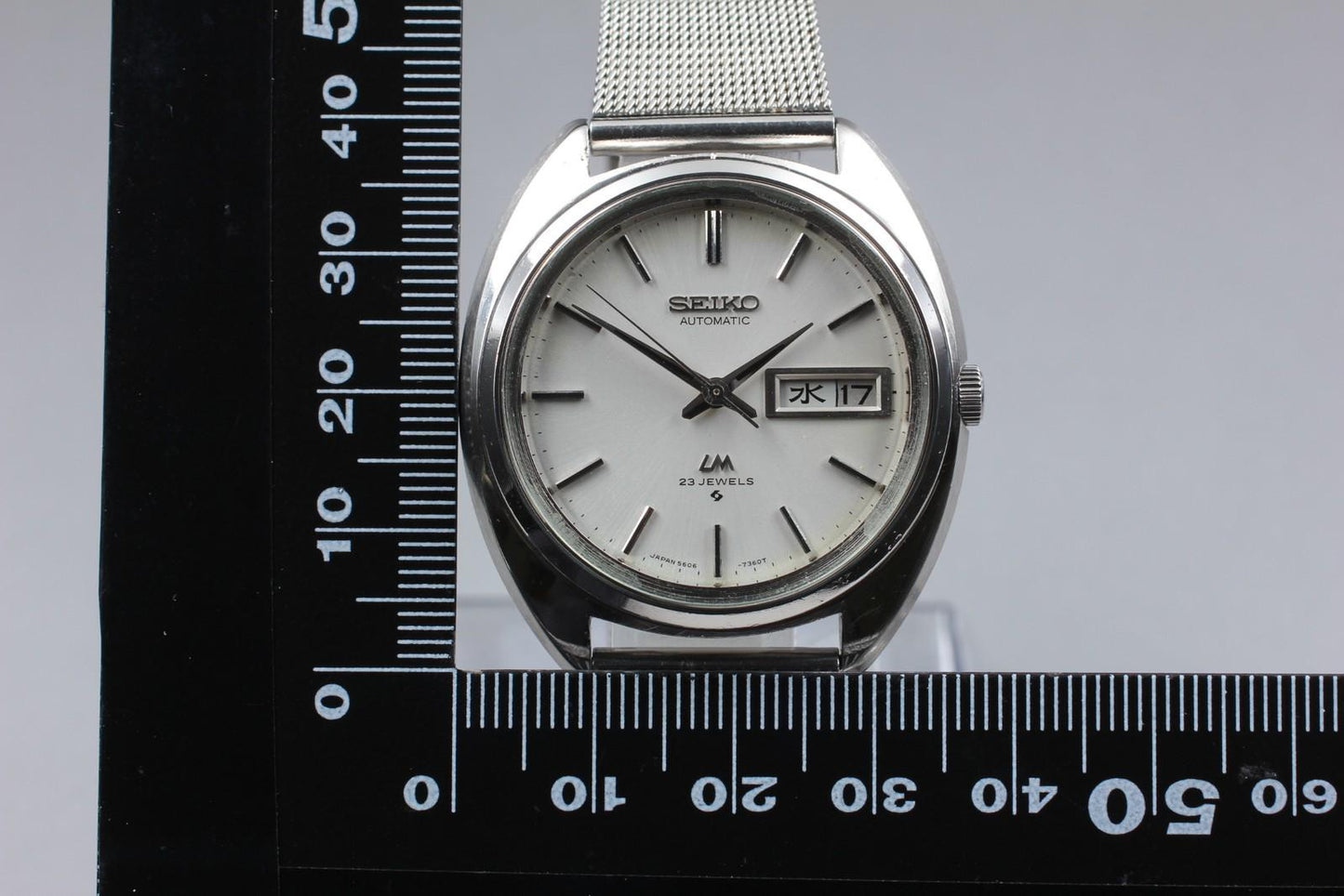 Vtg 1970 [N MINT] Seiko Lord Matic 5606-7150 Kanji Automatic Men's Watch JAPAN