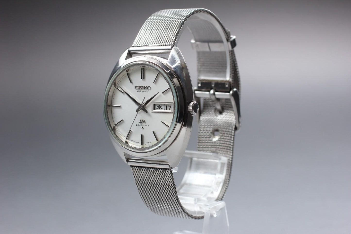 Vtg 1970 [N MINT] Seiko Lord Matic 5606-7150 Kanji Automatic Men's Watch JAPAN