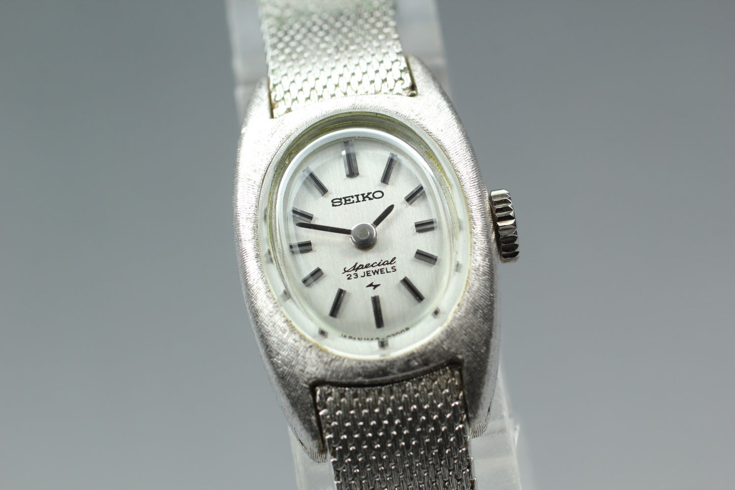 Vintage 1972 [Near MINT] SEIKO 1140-7090 17J Manual Wind Ladies Watch From JAPAN