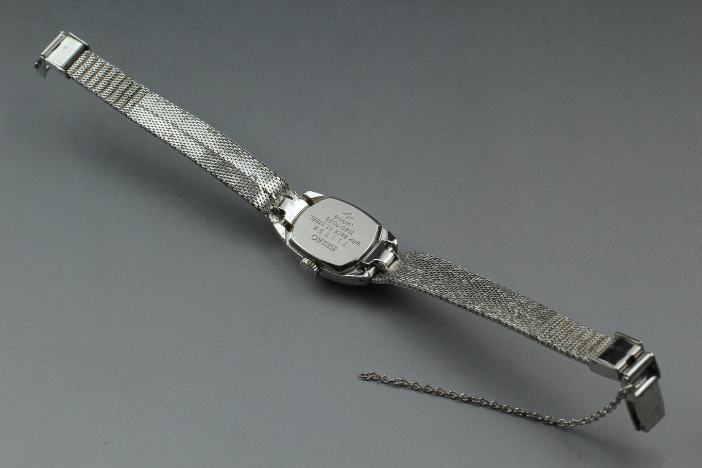 Vintage 1972 [Near MINT] SEIKO 1140-7090 17J Manual Wind Ladies Watch From JAPAN