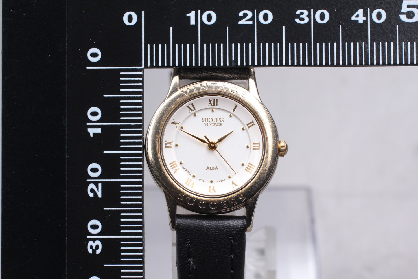 Vintage 2001 [N MINT] Seiko Alba V701-6720 Roman Quartz Ladies Watch From JAPAN