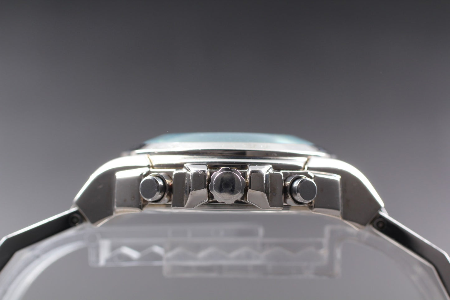 1998 [Exc+5] Citizen Oxy 0510-K12169 Chronograph Dome Quartz Men's Watch JAPAN