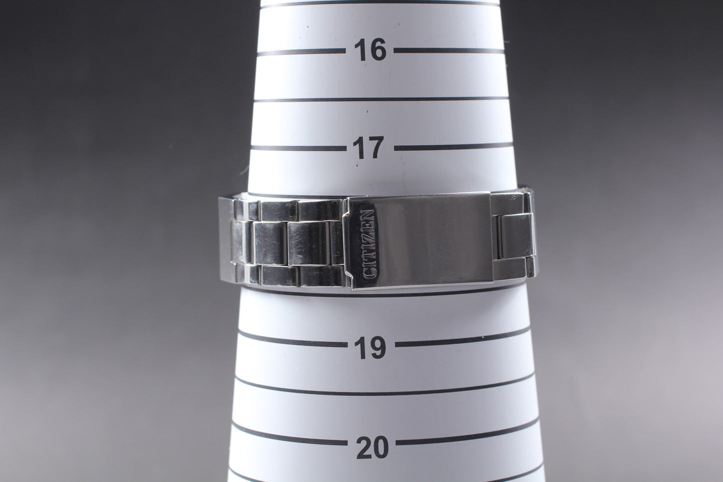 1998 [Exc+5] Citizen Oxy 0510-K12169 Chronograph Dome Quartz Men's Watch JAPAN