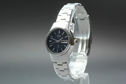 Vtg 1977 [Exc+5] SEIKO Joyfull 4326-0050 Blue Quartz Ladies Watch JDM JAPAN