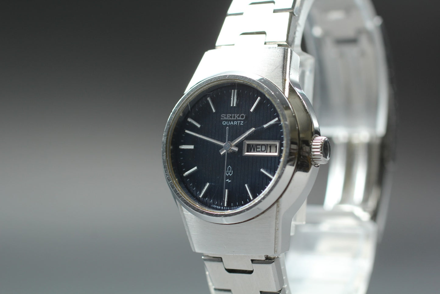 Vtg 1977 [Exc+5] SEIKO Joyfull 4326-0050 Blue Quartz Ladies Watch JDM JAPAN