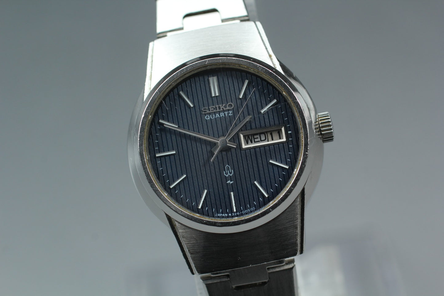 Vtg 1977 [Exc+5] SEIKO Joyfull 4326-0050 Blue Quartz Ladies Watch JDM JAPAN