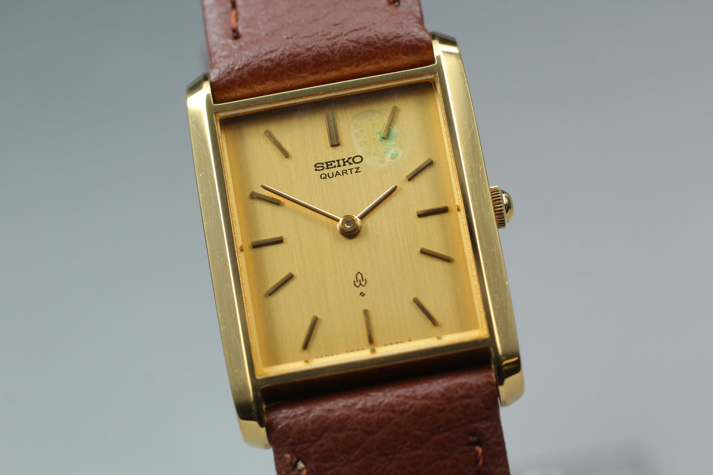 Vtg 1978 [Exc+4 w/ Tag] SEIKO Belfina 2320-5130 Gold Tank Quartz Ladies Watch