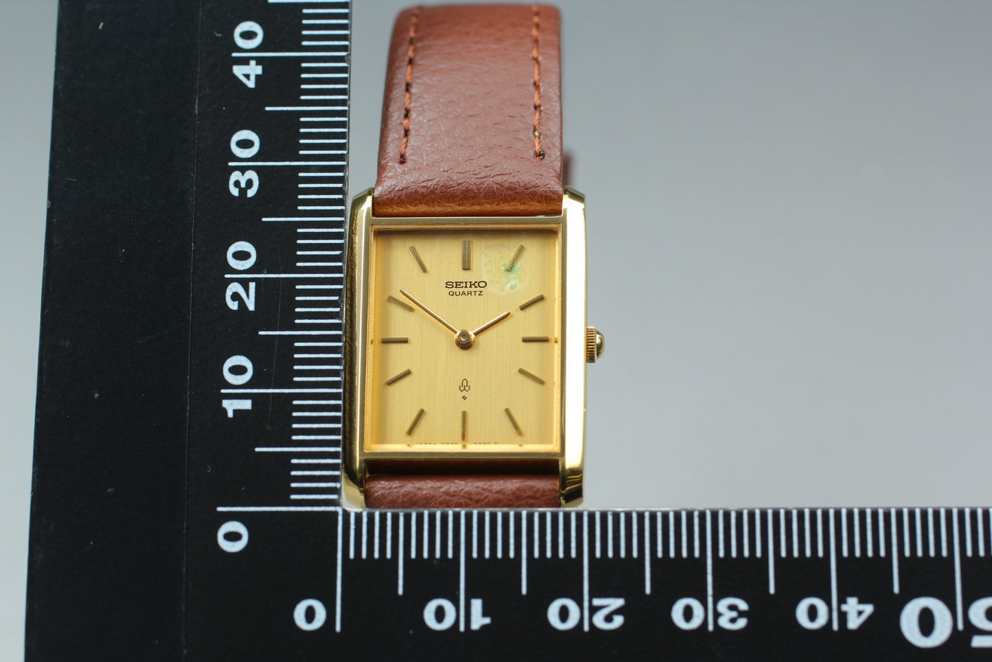 Vtg 1978 [Exc+4 w/ Tag] SEIKO Belfina 2320-5130 Gold Tank Quartz Ladies Watch