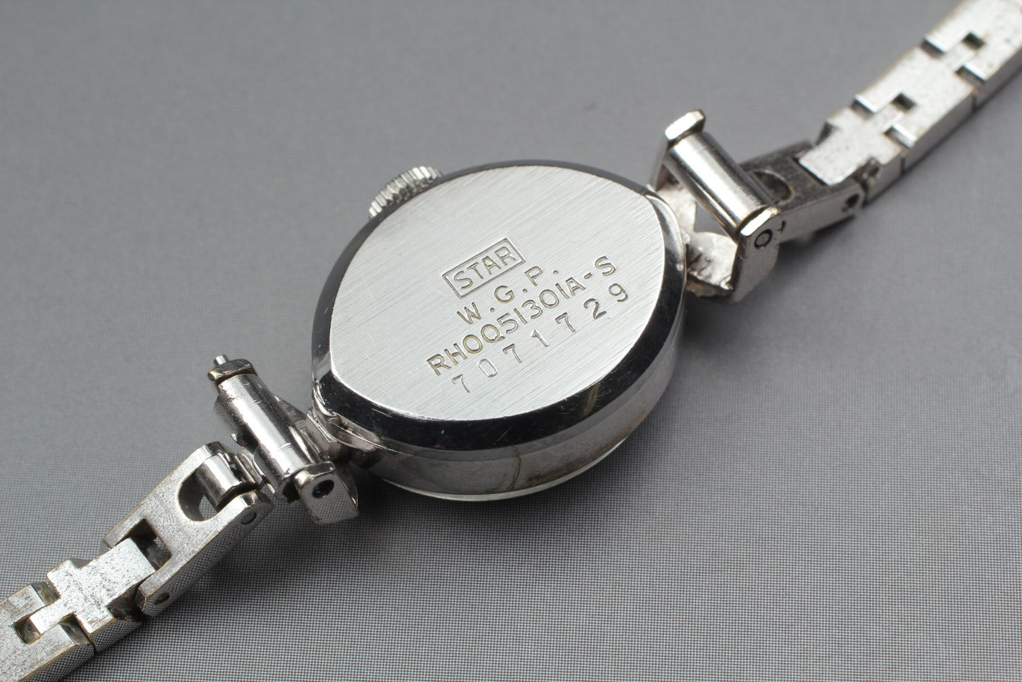 Vtg 1977 [Exc+5] Citizen Rhone RHOQ51301A-S Manual Wind 17J Ladies Watch JAPAN