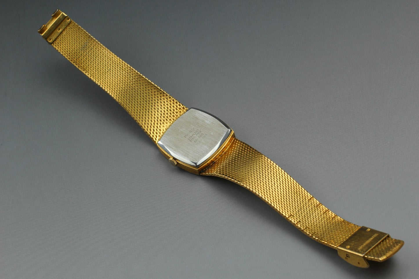 Rare [Exc+5] Vintage Phinix 81-365 Gold Tone 28mm Manual Swiss Unisex Watch