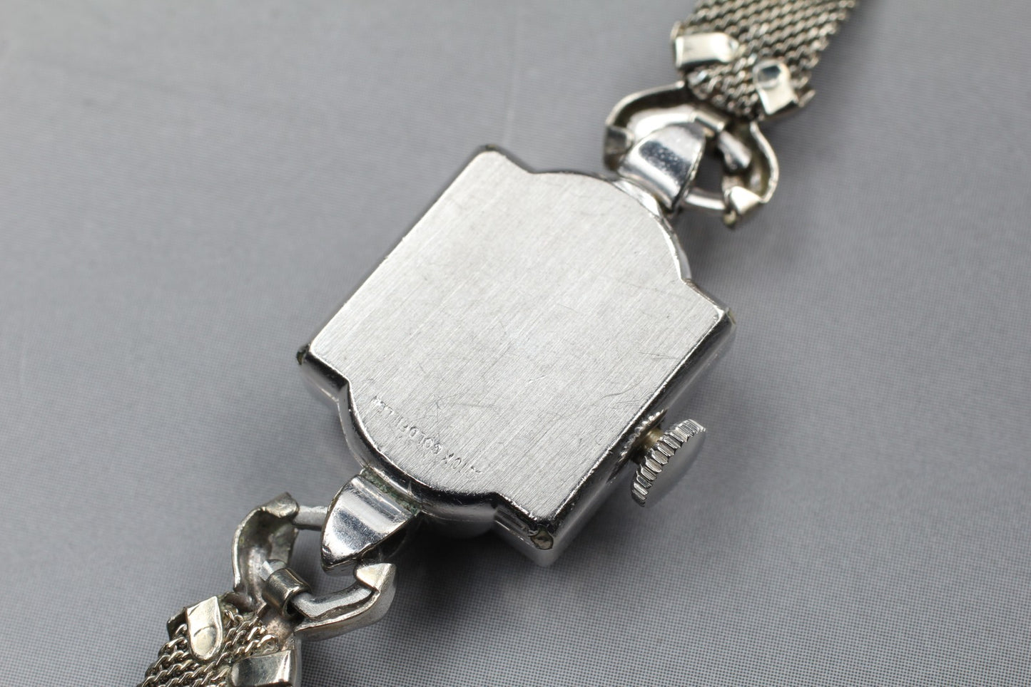 Vtg 1967 [Exc+5] LONGINES Cal.410 10KGF Square 17J Manual Ladies Watch JAPAN