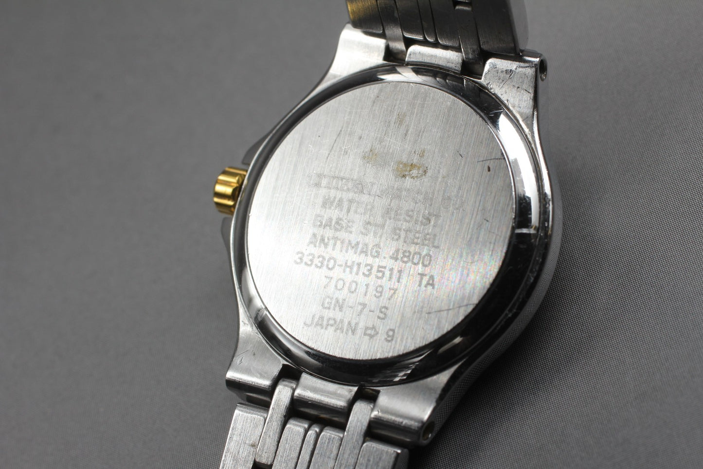 Vintage 1997 [N MiNT] CITIZEN Exceed 3330-H13511 Two Tone Qz 25mm Ladies Watch