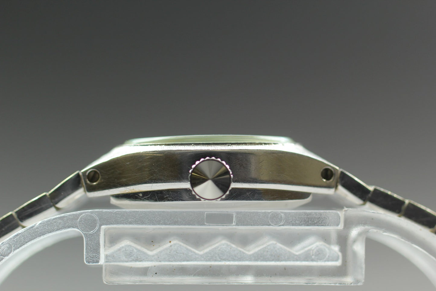 Vintage 1972 [Exc+5] SEIKO 17-7100 Manual Wind Oval Ladies Bracelet Watch JAPAN