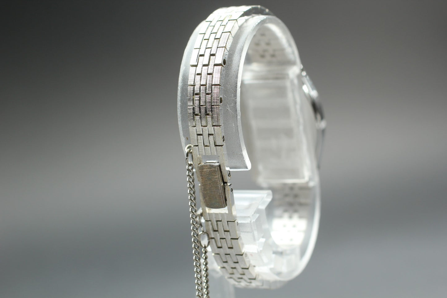 Vintage 1972 [Exc+5] SEIKO 17-7100 Manual Wind Oval Ladies Bracelet Watch JAPAN