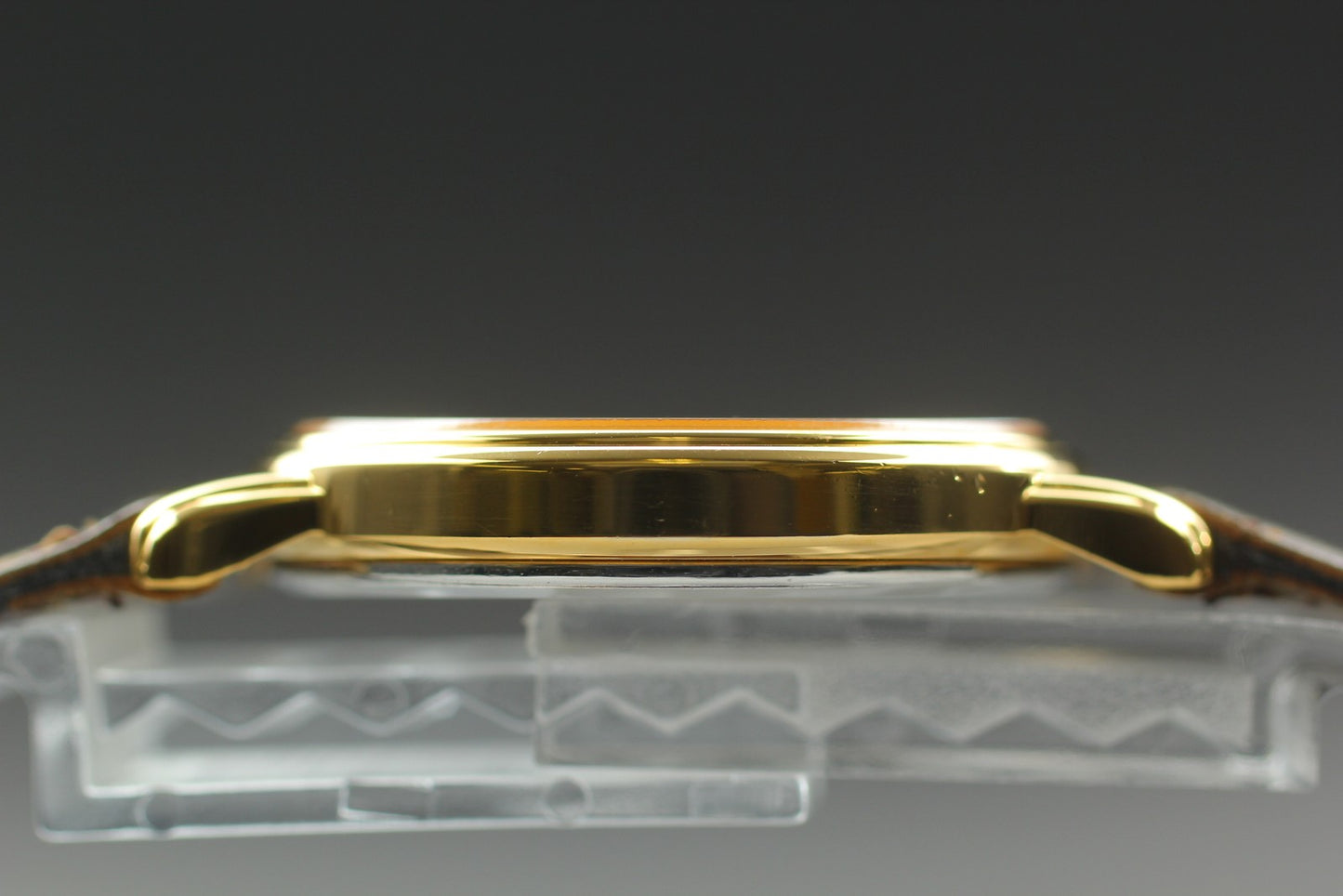 Working NOS Orient You C75524-50 Sentimental Graffiti Gold Quartz Watch JAPAN