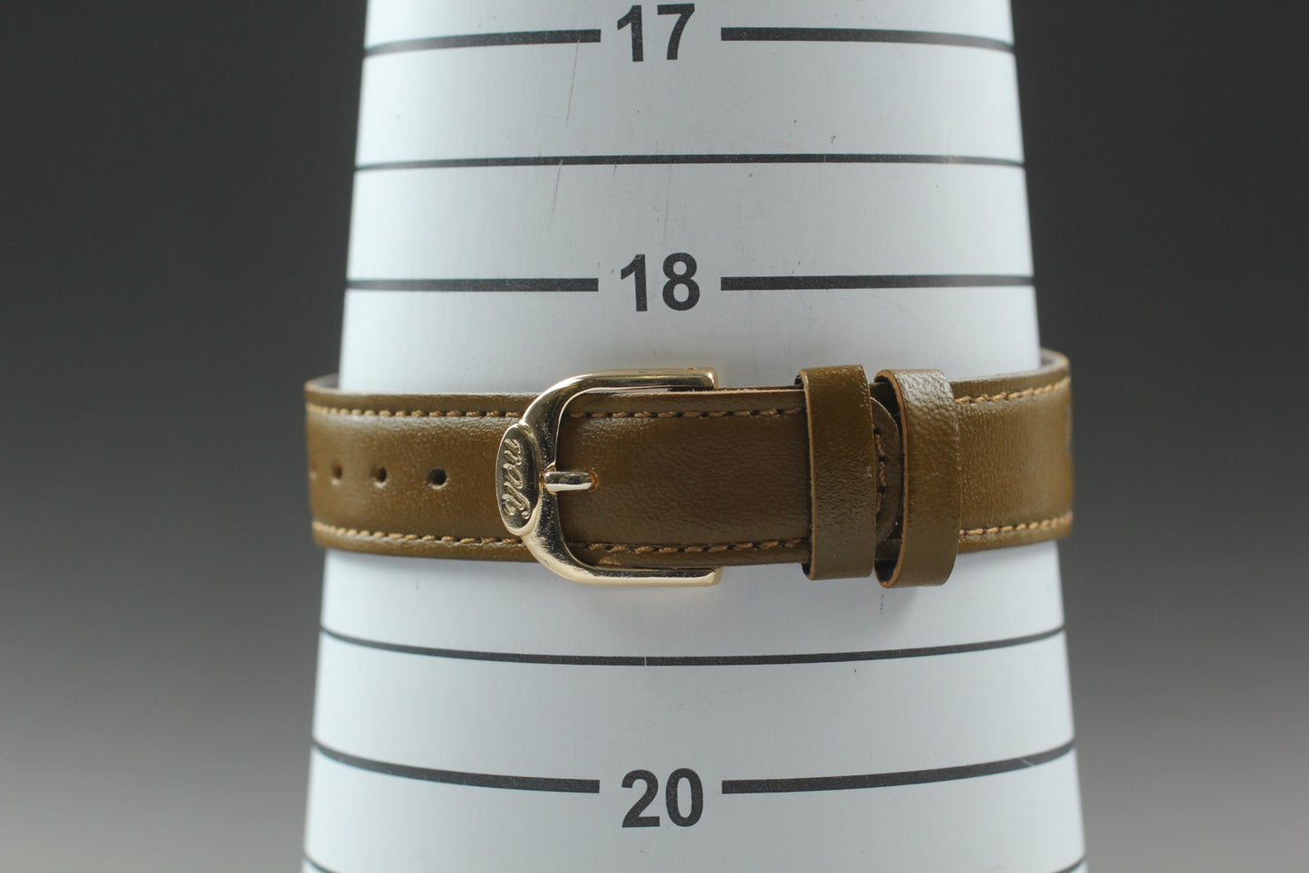 Working NOS Orient You C75524-50 Sentimental Graffiti Gold Quartz Watch JAPAN