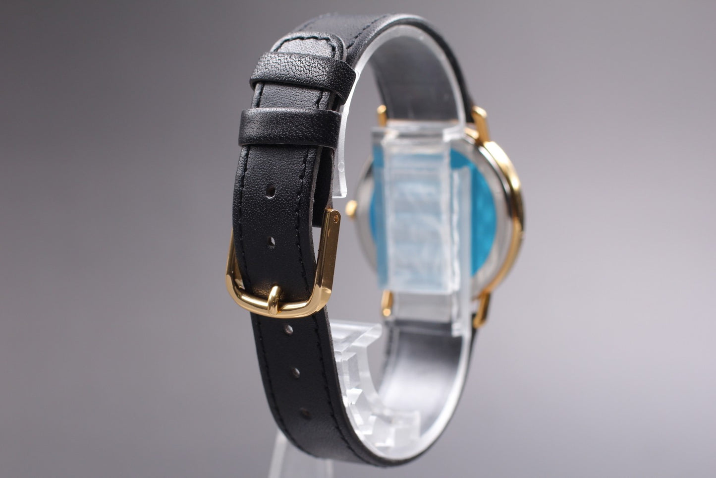 Working NOS Orient C255C3-60 Sentimental Graffiti You Black Quartz Men's Watch