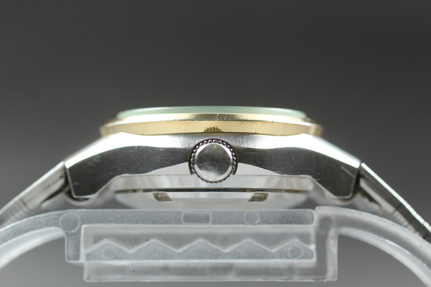 Vtg 1973 [Working] SEIKO Joyful 2206-0440 Ladies Automatic 21J Blue Watch JAPAN