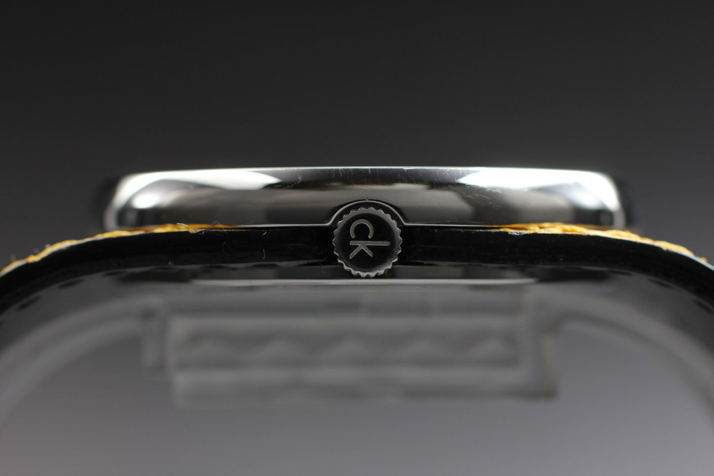 Working w/ New Battery* Calvin Klein K5V 231 Quartz 39mm Men's Watch From JAPAN