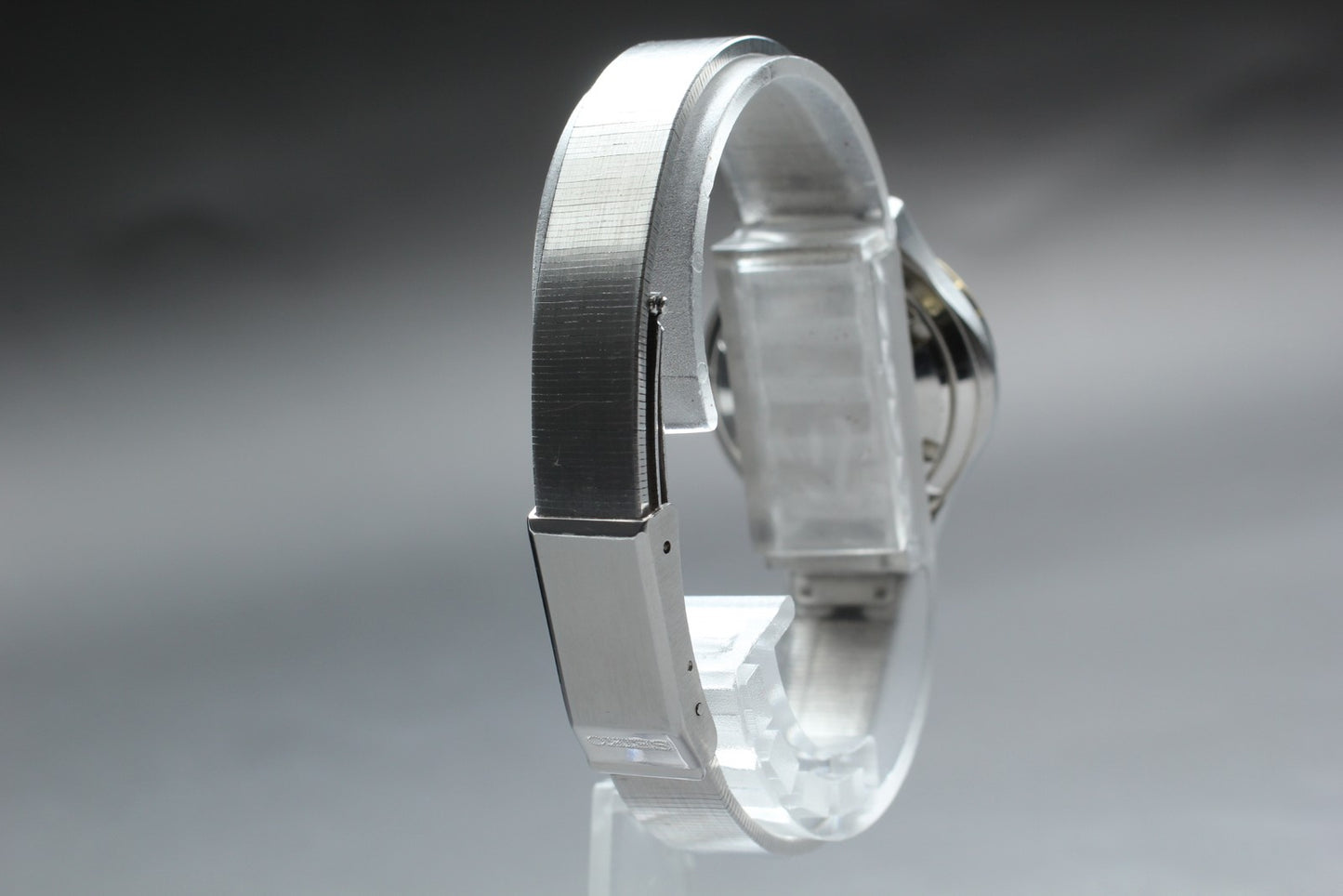 Vtg 1973 [Working] SEIKO Joyful 2206-0440 Ladies Automatic 21J Blue Watch JAPAN