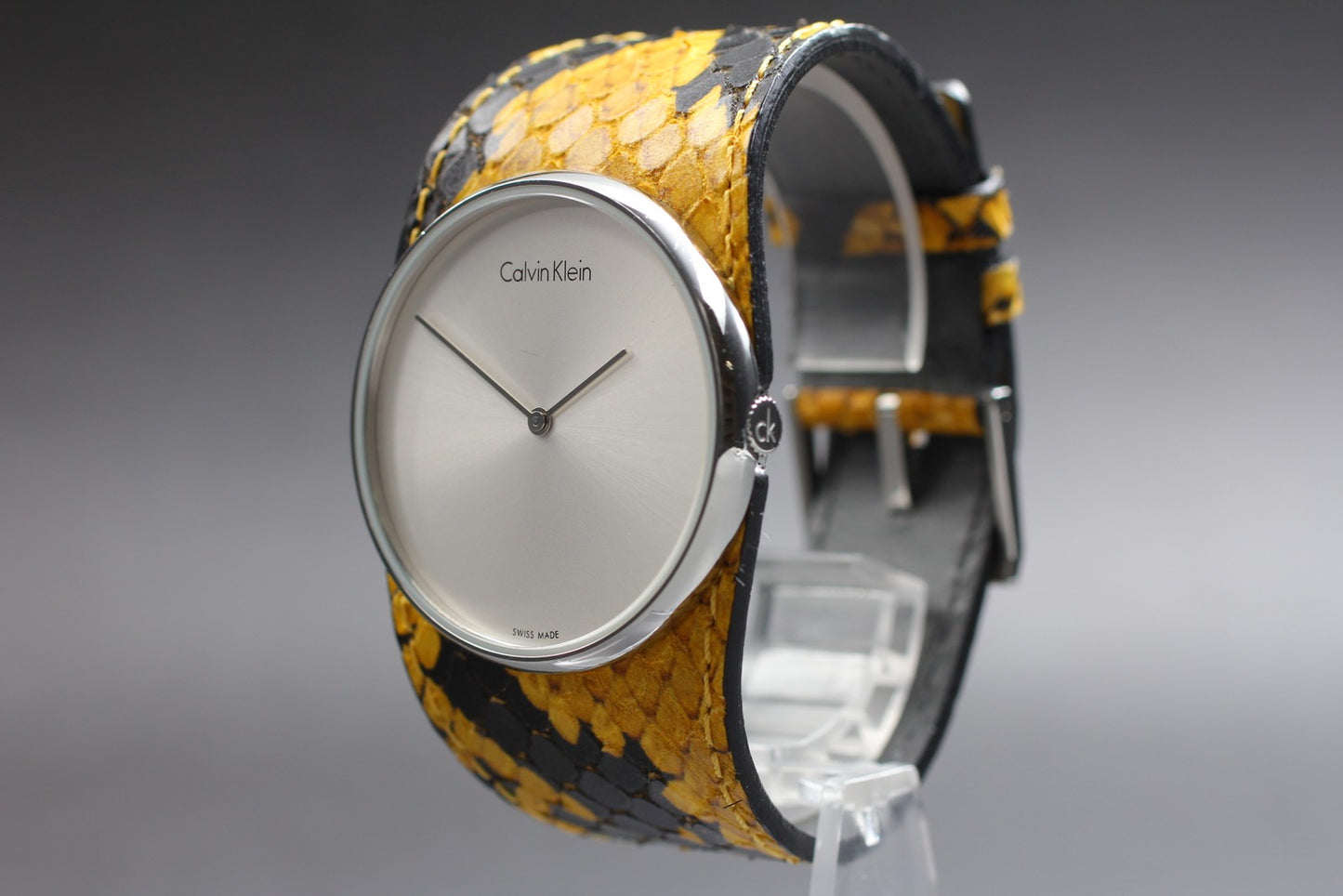 Working w/ New Battery* Calvin Klein K5V 231 Quartz 39mm Men's Watch From JAPAN