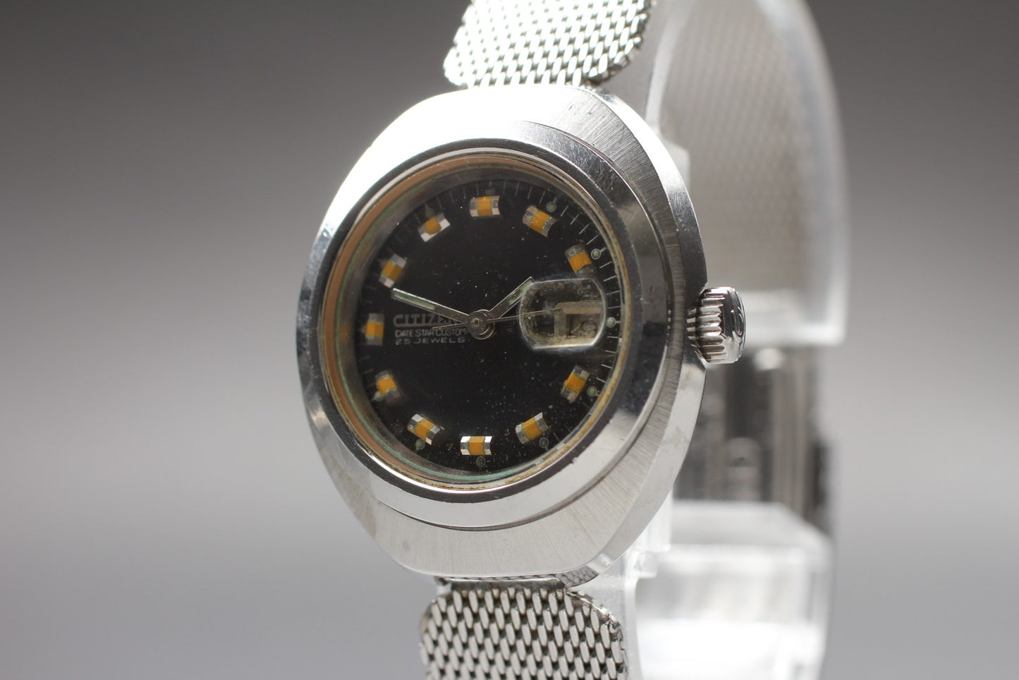 Vintage 1978 [Working] Citizen Date Star Custom 25 Jewels Women's Manual Watch