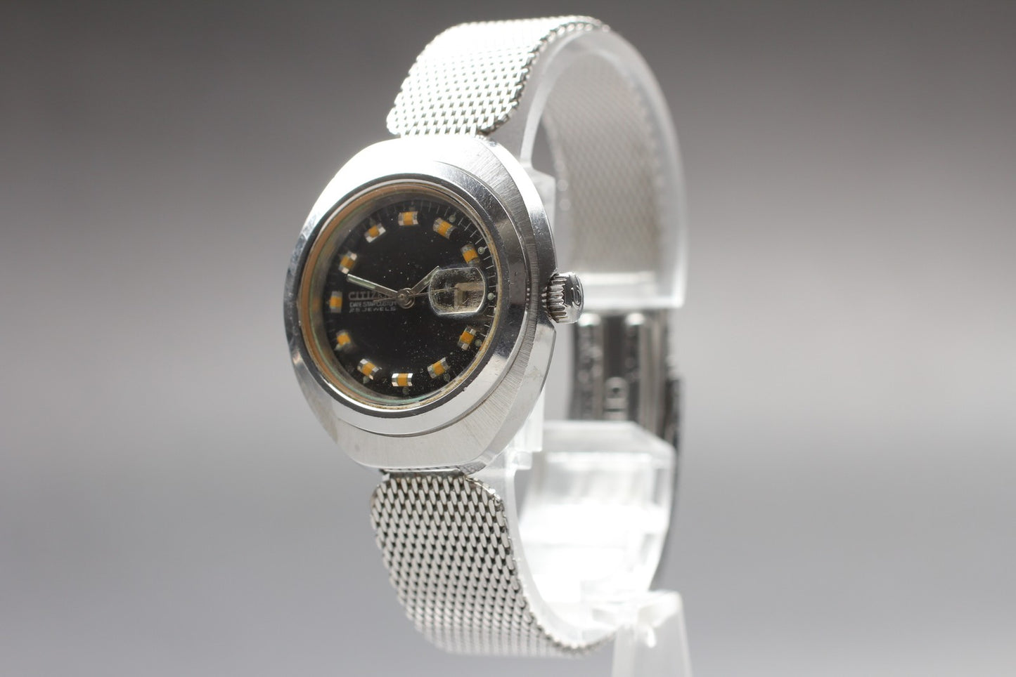 Vintage 1978 [Working] Citizen Date Star Custom 25 Jewels Women's Manual Watch
