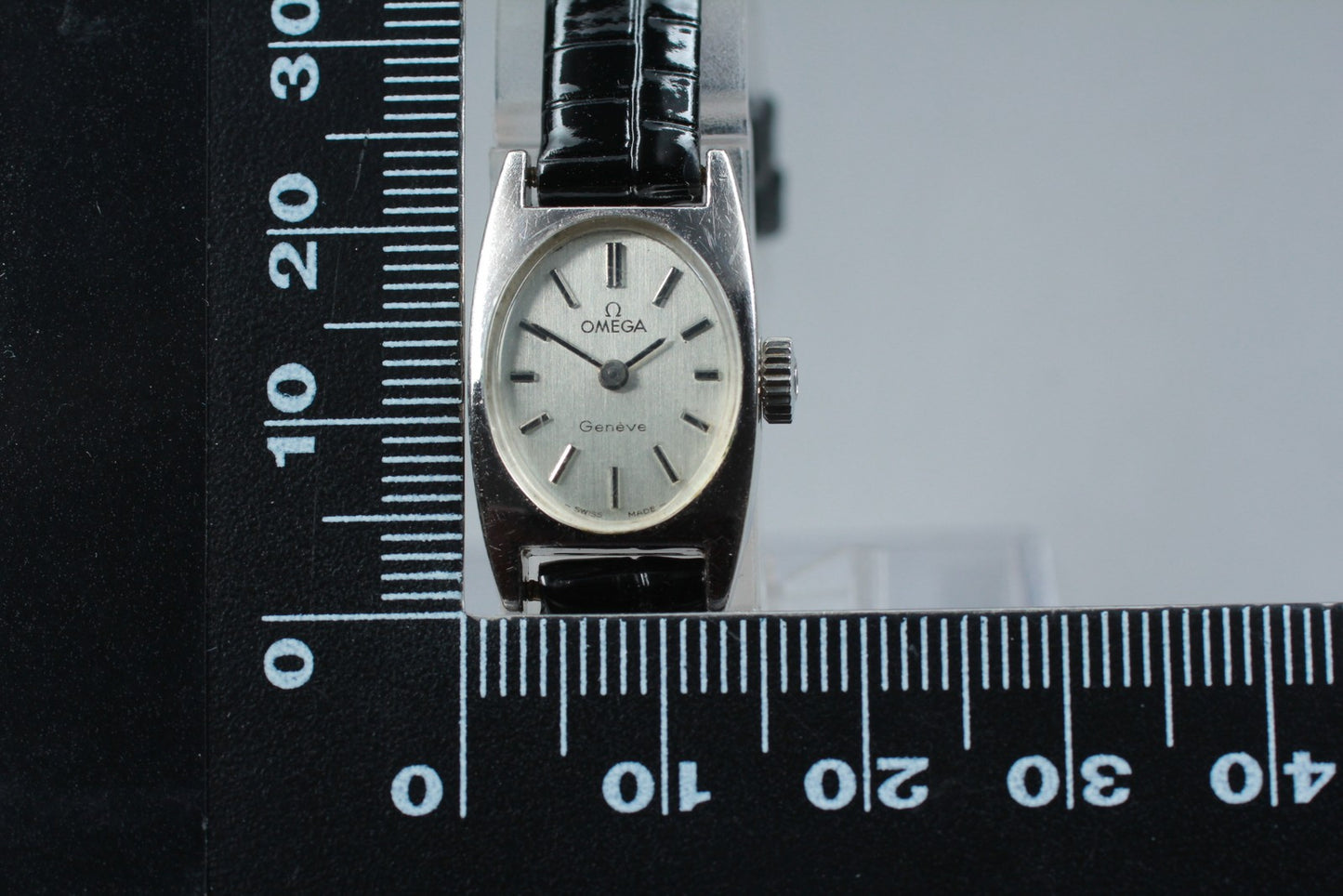 Vintage 1970 [Near MINT] OMEGA Geneve 511.362 Cal.485 Silver Manual Ladies Watch