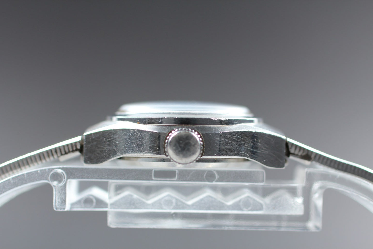 Vintage 1974 [Near MINT] SEIKO Bracelet 11-0910 Silver Manual Ladies Watch JAPAN