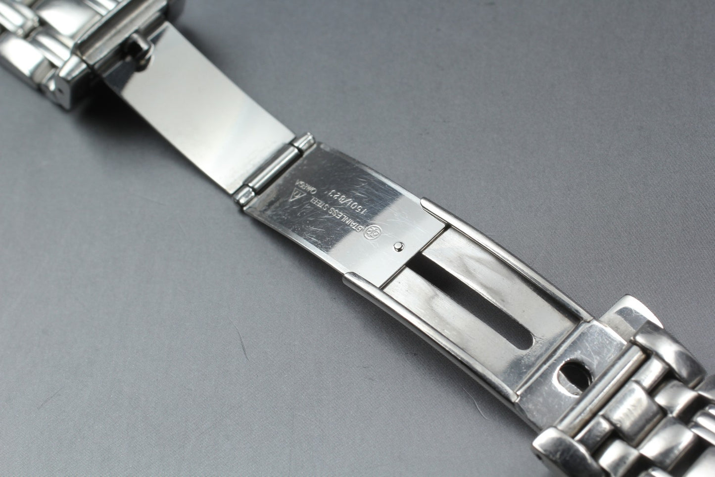 Near MINT Omega Seamaster 1501/823 Men's 18mm Vintage Watch Band Bracelet JAPAN