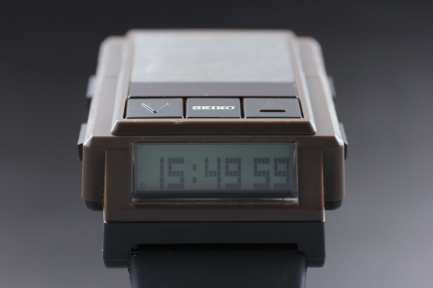 Vintage 1998 Exc+5 SEIKO FREQUENCY B010-4000 Komuro Tetsuya Digital Watch JAPAN