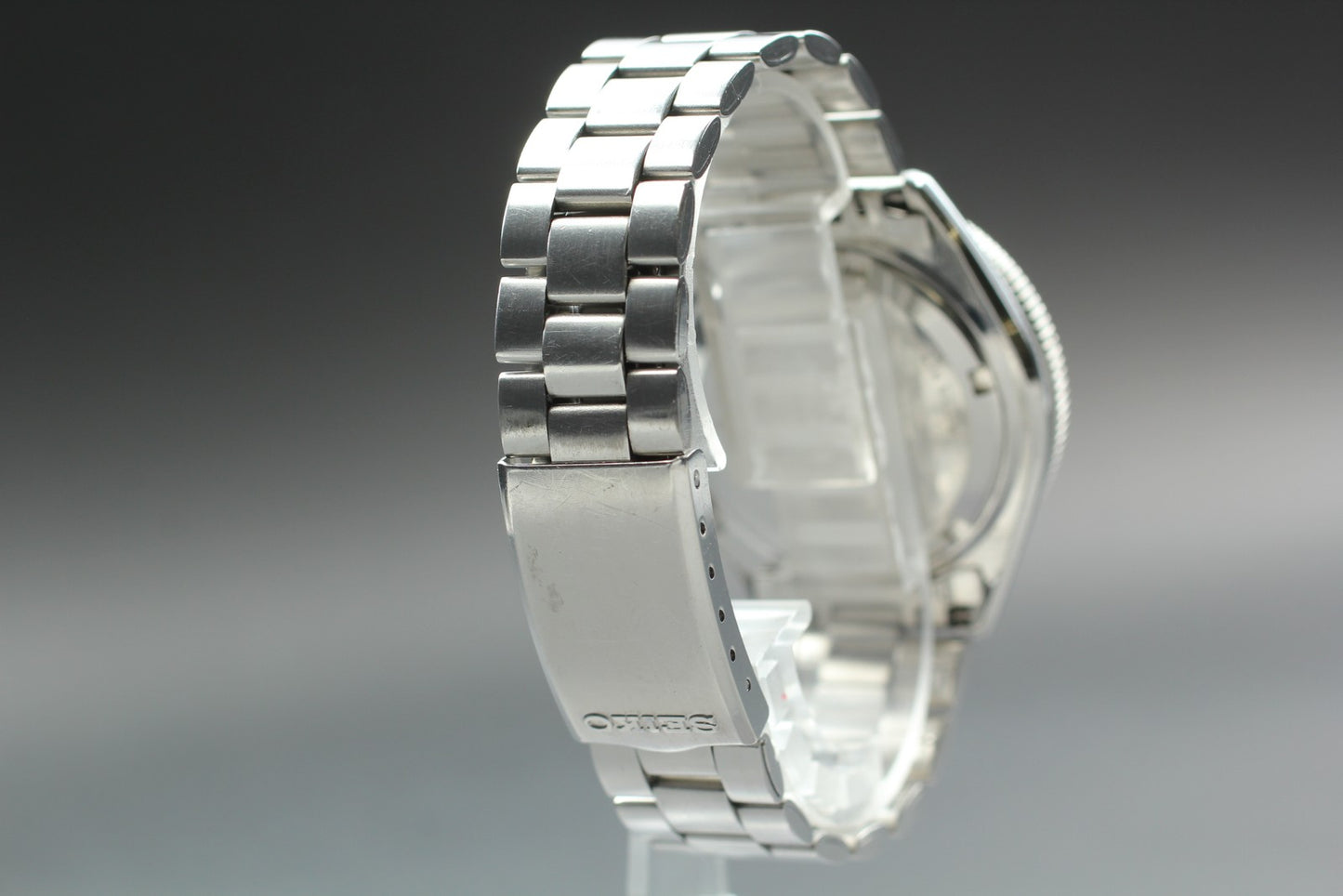 Vtg 1978 [Exc+5] SEIKO Silver Wave Z 7546-606A Pepsi Bezel Qz Men's Watch JAPAN