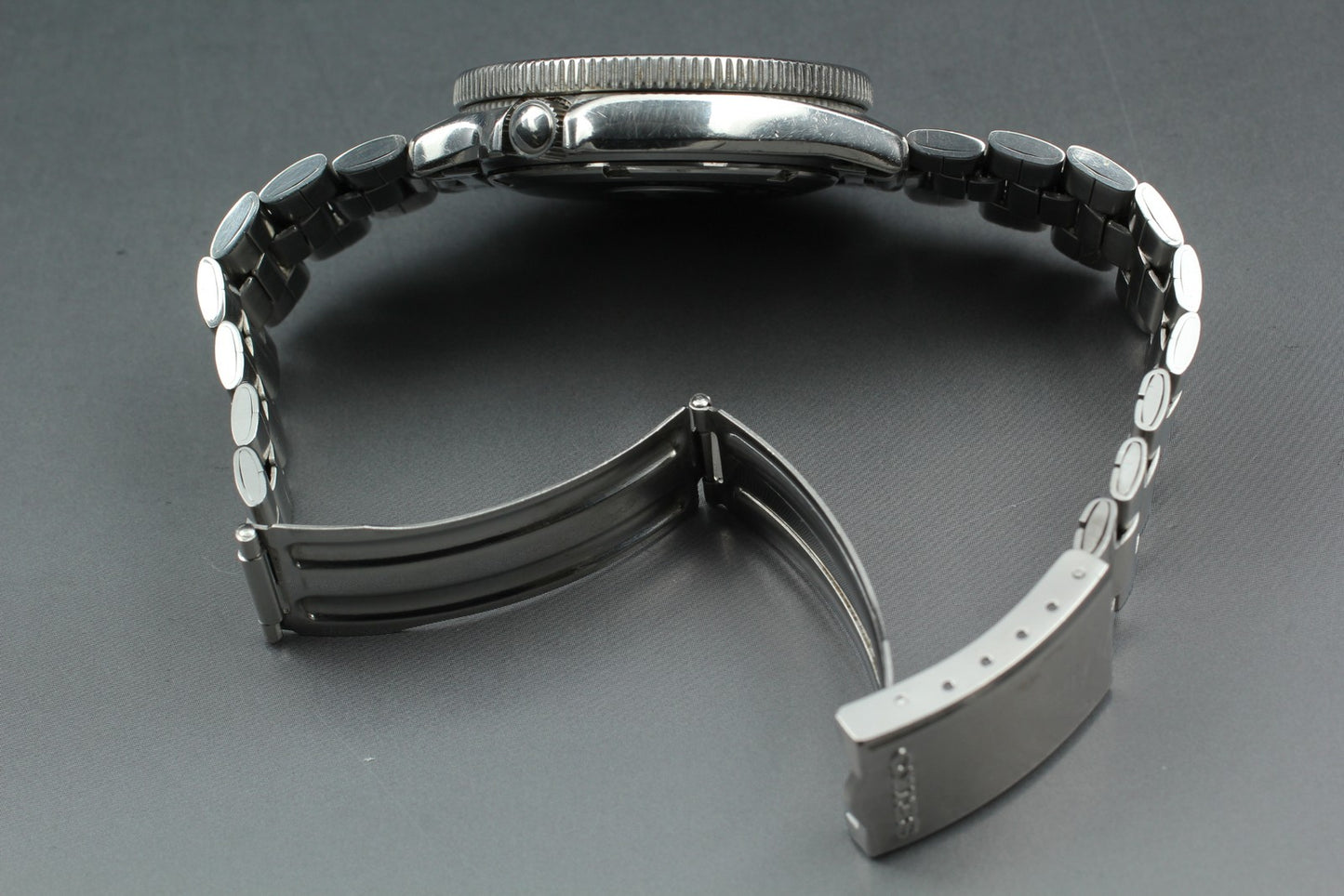 Vtg 1978 [Exc+5] SEIKO Silver Wave Z 7546-606A Pepsi Bezel Qz Men's Watch JAPAN